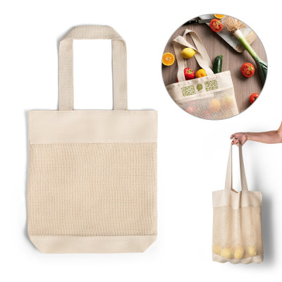 MUMBAI. 100 cotton mesh bag (180 g/m²)